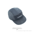 Cappello da velluto a 5 pannelli con cappello da campo personalizzato premium